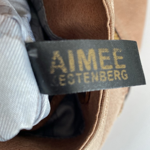 Aimee Kestenberg Distressed Leather Hobo Shoulder Bag - Picture 8 of 11